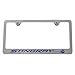 Chevrolet C7 Corvette Stingray Chrome License Plate Frame - Blue Logo - USA Made