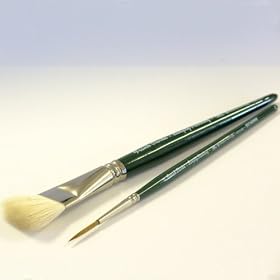 Frank Clarke "Simply Painting" Baby Hake & Rigger Brush Set