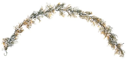 GKI Bethlehem Lighting 40 Clear Mini Light Baby's Breath 6-Foot Garland