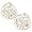 14K Gold Cultured Freshwater Pearl or Gemstone Earrings