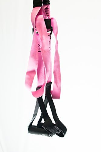 FitChick Fit Trainer Total Body Workout Suspension Straps For Portable Personal Training Includes Door Anchor And Carrying Case