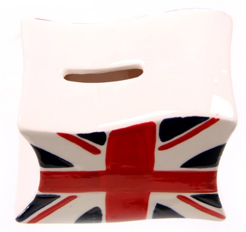 Imagen 4 de Bandera británica alcancía de cerámica