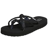 Teva Womens Olowahu Sandal,Mix B Black on Black,9 M US