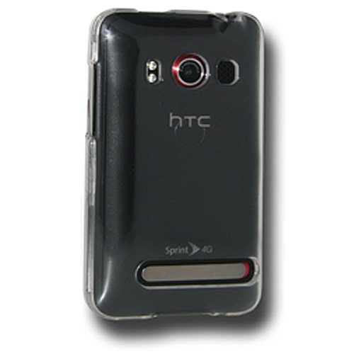 Amzer Snap On Crystal Hard Case for HTC EVO 4G (Clear)