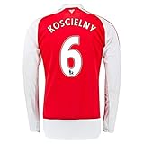 2015-16 Arsenal Home Long Sleeve Shirt (Koscielny 6)