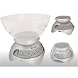 Escali Estilo Designer Dial Kitchen Scale Silver Grey