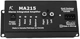 Knoll Systems MA215 15-Watt Integrated Stereo Amplifier With Bass, Treble and Balance Controls