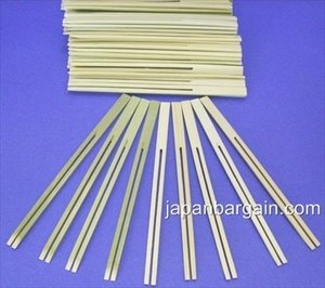 Dengaku Gushi Bamboo Fork Skewer Pick 100pc 5in #ms012-5