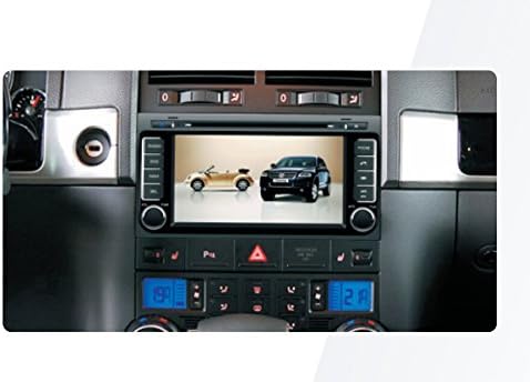 For VolksWagen VW Touareg (2008-2011) 2 DIN CAR DVD Player GPS Navigation Rear Camera Bluetooth (Free Map)