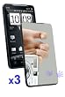 3-Pack HTC EVO 4G Sprint Combo Mirror Screen Protector for HTC EVO 4G Sprint
