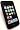 EMARTBUY APPLE IPOD TOUCH 2G/3G SILICON CASE/COVER/SKIN FLORAL BLACK + SCREEN PROTECTOR