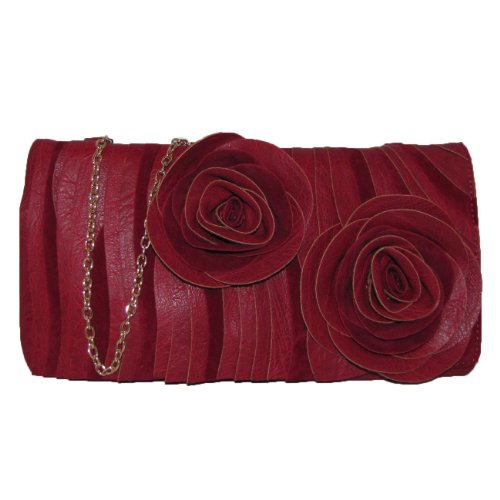 Carmen Raw Edged Rosette Melie Bianco