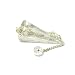 Faceted Quartz Crystal Gemstone Pendulum, Metaphysical Dowsing Tool