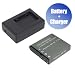 Battpit™ New Digital Camera Battery + Charger Replacement for Casio Exilim EX-Z1080GY (1200 mAh)