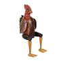 All Natural Handmade, Handpainted Rooster Puppet, Large