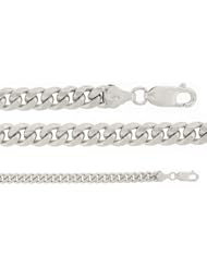 Sterling Silver Solid Miami Cuban Link Chain Necklace 10.2MM 36"