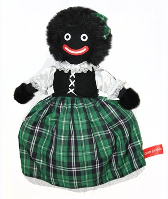 Traditional Golliwog - Scottish Girl Golly Retro Toy