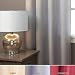 Faux Silk Satin Grommet Curtain 104"W X 84"L Pair - Grey - FS