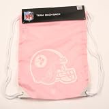 Pittsburgh Steelers Officially Licensed Cinch Shoe/Book Bag - Pink