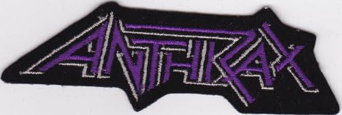 Anthrax Rock Music Patch - Purple