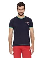 Fyord Camiseta Ingunn (Azul Marino / Verde)