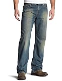 UNIONBAY Young Men's Rider Five-Pocket Jean, Dark Wash, 31x32