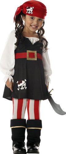 Precious Lil' Pirate Toddler/Child Costume (3-4) 