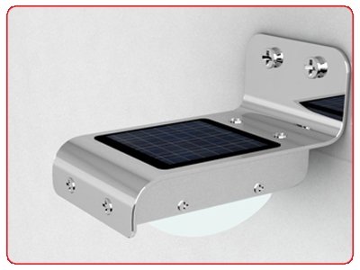 41%2BjIZJ287L Outdoor solar LED wall lamp,solar light,voice control