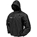 Frogg Toggs Pro Action Rain Jacket, Women's, Black, Size XX-Large