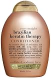 Organix Ever Straight Brazilian Keratin Therapy Defrizzant Conditioner, 13 Ounce