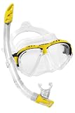 Cressi Matrix 2-Lens Diving Mask and Gamma Snorkel Combo