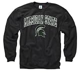 Michigan State Spartans Black Perennial II Crewneck Sweatshirt