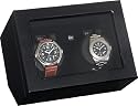 Birkenstock Piano Silk 2 Dual Watch Winder Perfect for Breitling Rolex Omega Cartier Tag Heuer etc