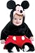 Infant Deluxe Plush Disney Mickey Mouse Costume with Hood