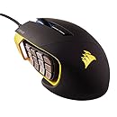 Corsair Gaming SCIMITAR RGB MOBA/MMO Gaming Mouse, Key Slider Mechanical Buttons, 12000 DPI, Multi color