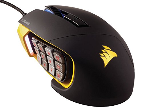 USCorsair 美商海盗船 Gaming系列 SCIMITAR RGB 执法者 多彩光学游戏鼠标 开箱