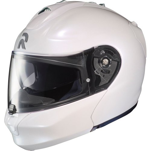 HJC Metallic Men’s RPHA-MAX Sports Bike Motorcycle Helmet – Pearl White / Large