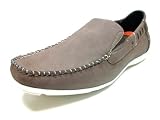 Mens Brown Delli Aldo Casual Driving Boat Shoes Styled in Italy