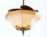 Air Shadow Ceiling Fan With Fabric Shade