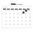 Board Dudes 11 x 14-Inch Plastic Framed Magnetic Calendar (12032UA-4)