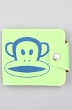 Paul Frank The Paul Frank Jelly Core Snap Wallet in Green,Accessories for Women