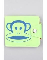 Paul Frank The Paul Frank Jelly Core Snap Wallet in Green,Accessories for Women by Paul Frank