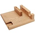 Oak Mini Iron and Accessories Holder