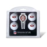 NFL San Fransisco 49ers 4 Golf Balls and Divot Tool