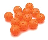 12-Pack Orange Practice Golf Balls