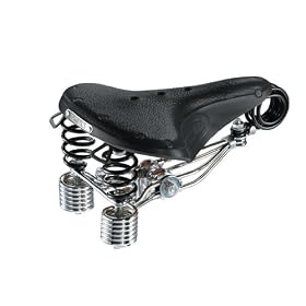 Buy Brooks Saddles B135 Bicycle Saddle (Chrome Double Springs, Black )