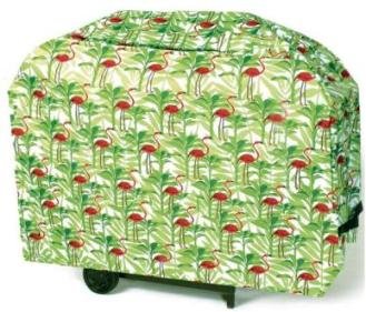 Two Dogs 70 Grill Cover- Flamingos