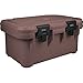 Cambro Insulated Food Carrier for 8" Deep Pans, S-Series Dark Brown UPCS180-131