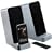 iHome IH70SRC Computer Stereo Speaker System with Dock for iPod (Silver)