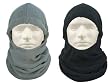 5585 POLAR FLEECE ADJUSTABLE BALACLAVA - BLACK